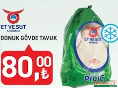 ET VE SÜT KURUMU DONUK GÖVDE TAVUK